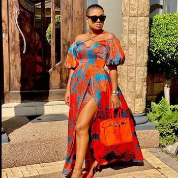 Женское свадебное платье невесты подружки невесты элегантное платье с открытыми плечами и короткими рукавами макси длинное вечернее бальное платье S