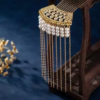 Женское украшение для волос с кисточкой, заколка для волос, женские палочки для волос, корейская шпилька ханфу, китайская вилка для волос, расческа для волос