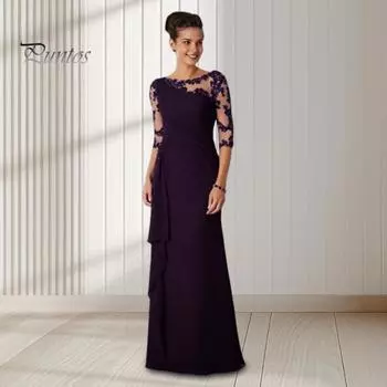 Женское вечернее платье из прозрачной сетки в стиле пэчворк с короткими рукавами, облегающее, с цветочной вышивкой, с оборками, плиссированное, полной длины, для выпускного вечера, макси-платье S вино красного