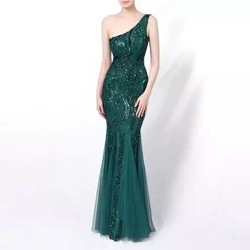 Женское вечернее платье Коктейльное платье Фея Платье без рукавов Сексуальные вечерние платья S белый