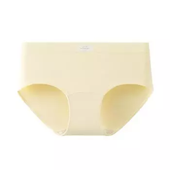 Женское весенне-осеннее нижнее белье из чистого хлопка со средней посадкой, бактериостатическое, с удлиненной ластовицей 10A L