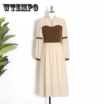 Женское винтажное супер-фея праздничное платье с высокой талией, элегантное тонкое плиссированное вечернее платье XL