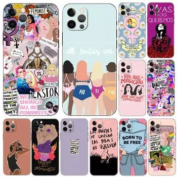 Женственный черный чехол из ТПУ для iPhone 14 se 6 6s 7 8 plus x 10 XR XS 11 12 13 mini pro MAX задняя крышка iPhone14