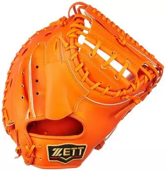 Жесткая бейсбольная перчатка ZETT Pro Status Tomoya Mori Player Type Right Pitch Orange BPROCM620P Catcher s (5600)