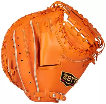 Жесткая бейсбольная перчатка ZETT Prostatus для ловцов Seiji Kobayashi, тип оранжевый для правых бросающих BPROCM922 ловцы (5600) оранжевый