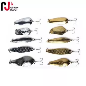 Жесткая приманка Sequin Leech: Металлическая приманка для ловли пресноводного окуня и окуня SP211-1