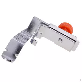 Жесткая прижимная лапка для молнии/окантовки из нержавеющей стали по размеру подходит для большинства швейных машин