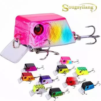 3D Блесна для рыбалки в количестве 10 штук 10Pcs