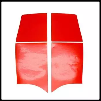 Жесткая сумка для мотоцикла, полубоковые светоотражающие наклейки для BMW R1200RT R1200ST K1200GT K1300GT R 1200RT 2005-2013 R 1200 RT красный