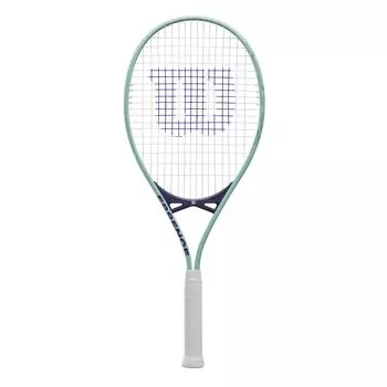 Жесткая теннисная ракетка Wilson Essence Grip, размер 2, светло-зеленая WR147710U2 [обтянутая кожей]