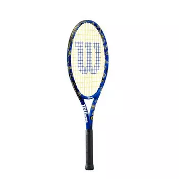 Жесткая теннисная ракетка Wilson MINIONS JR 25 WR124110H 3.0 (Миньон Младший) Желтый/черный