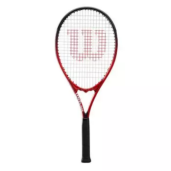 Жесткая теннисная ракетка Wilson PRO STAFF PRECISION XL 110 Staff Precision Grip Size 2 WR080310U2 [с натяжением] (Про 110) Красный / Черный