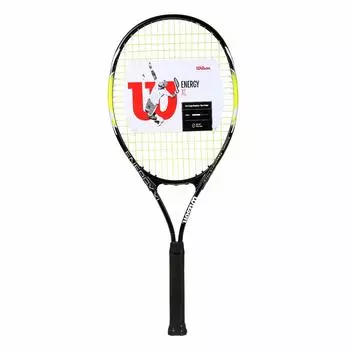 Жесткая теннисная ракетка Wilson [с натяжением] для начинающих ENERGY XL Grip Size 2 ЖЕЛТАЯ WRT311600 Wilson