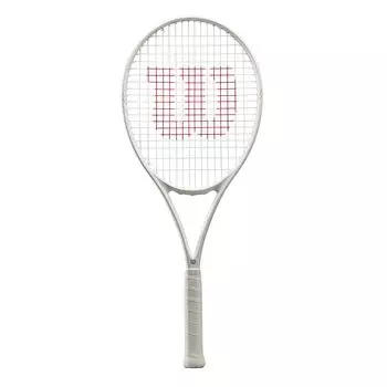 Жесткая теннисная ракетка Wilson ULTRA UV ORANGE WR127410U2 [обивка из кожзаменителя] белая/белая/оранжевая