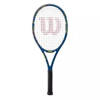Жесткая теннисная ракетка Wilson US Open GS 105 Grip Size 2 синяя WR088510U2 [натянутая]