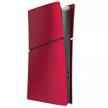 Жесткая защитная крышка для лицевой панели для PS5 Slim Digital Version Console, пылезащитный чехол, сменная оболочка, игровые аксессуары красный