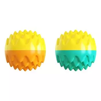 Жесткие игрушки для собак для агрессивных любителей жевать, интерактивный мяч для собак для больших собак, супермяч для игрушек для собак, резиновые игрушки для жевания для собак на открытом воздухе One Size шафрановый
