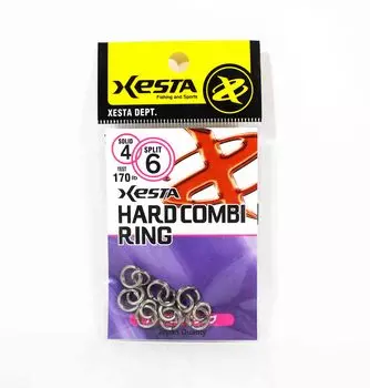 Жесткие комбинированные кольца Xesta, размер 4–6, 170 фунтов, 7 шт. (5935)