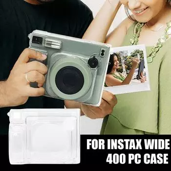 Жесткий чехол для Instax WIDE 400 Прозрачный чехол для камеры Чехол Защитный корпус с защитой от царапин C P2B2 Transprent-For Instax wide 400