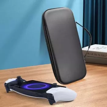 Жесткий чехол для переноски EVA, сумка для хранения, противоударный защитный дорожный футляр с сетчатым карманом для пульта дистанционного управления PS5 PlayStation Portal