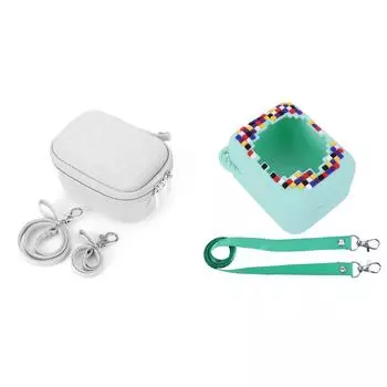 Жесткий чехол для переноски EVA, ударопрочный, совместимый с виртуальным электронным питомцем BITZEE (Светло-серый)