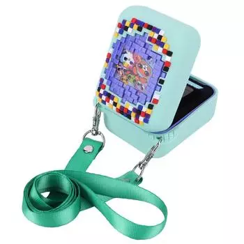 Жесткий чехол для переноски EVA, ударопрочный, совместимый с виртуальным электронным питомцем BITZEE (Светло-серый)