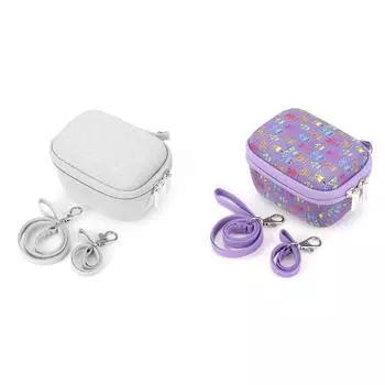 Жесткий чехол для переноски EVA, ударопрочный, совместимый с виртуальным электронным питомцем BITZEE (Светло-серый)