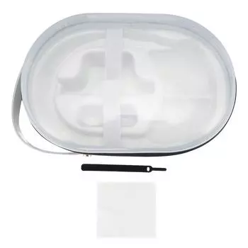 Жесткий чехол для переноски IOS Vision Pro Прозрачный EVA PC Anti Fall Handheld VR Headset Portable Stor