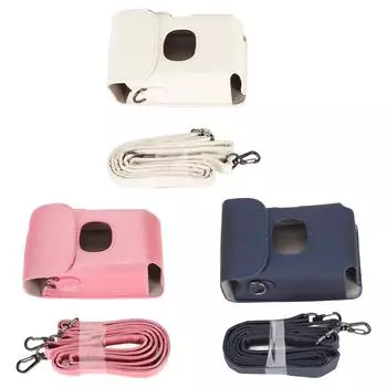 Жесткий чехол для принтера для смартфона, противоударный дорожный чехол для принтера с плечевым ремнем для White