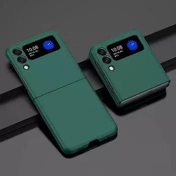 Жесткий чехол для телефона ярких цветов для Samsung Galaxy Z Flip 3, 5 г, противоударная матовая задняя крышка для Galaxy Z Flip3 For Samsung Z Flip 3