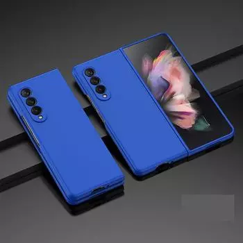 Жесткий чехол для телефона ярких цветов для Samsung Galaxy Z Fold 3 5g, противоударная матовая задняя крышка для Galaxy Z Fold3 For Samsung Z Fold 3