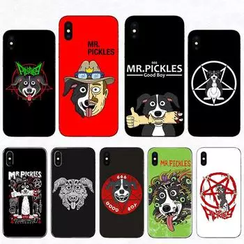 Жесткий чехол для телефона с мультсериалом «Мистер Пиклз» для 14 13 12 Mini 11 Pro XS Max SE 2020, чехол для мобильного телефона X XR 7 8 6 6S Plus с мультяшным рисунком iPhone 6 or 6S