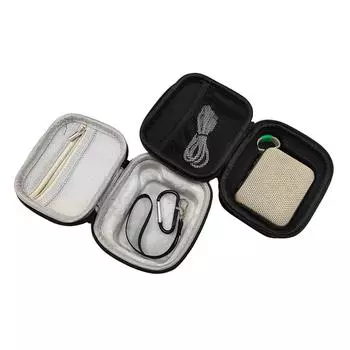 Жесткий чехол EVA для GO 4, совместимый с Bluetooth, беспроводной, защитный, переносной, дорожный, сумка для хранения чёрный