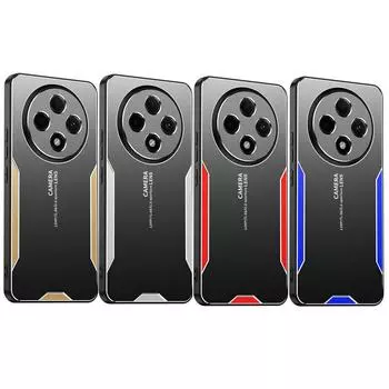 Жесткий чехол из алюминиевого сплава для Xiaomi Redmi 14C 4G 14R 13C 12C 14 C, матовый силиконовый противоударный чехол для полной защиты камеры для Redmi A3 K70 Ultra Redmi 14C 4G синий