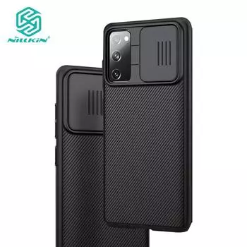 Жесткий чехол NILLKIN CamShield для Samsung Galaxy S20 FE, чехол для телефона с защитной крышкой для камеры