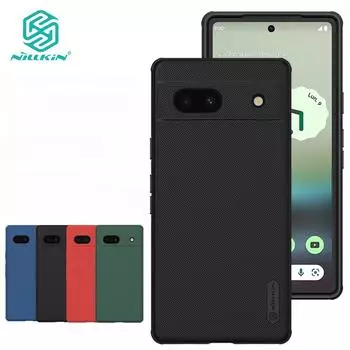 Жесткий чехол Nillkin PC Shield Pro для телефона Google Pixel 7a, ультратонкий противоударный чехол с защитой от отпечатков пальцев, задняя крышка Google Pixel 7a чёрный