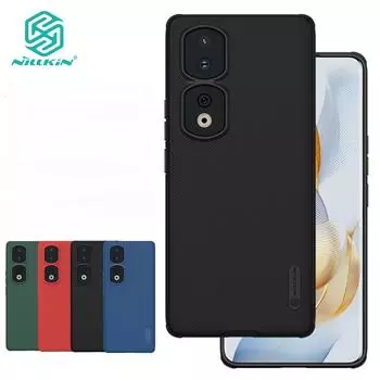 Жесткий чехол Nillkin PC Shield Pro для телефона Honor 90 Pro, ультратонкий противоударный чехол с защитой от отпечатков пальцев, задняя крышка Honor 90 чёрный