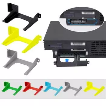 Жесткий диск 3D печатная подставка-адаптер Простая установка SATA Кронштейн для жесткого диска Держатель для хранения Компьютерные аксессуары чёрный