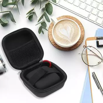 Жесткий дорожный чехол EVA, пылезащитная сумка для хранения с сетчатыми карманами для наушников Shokz OpenFit Air Bone Conduction