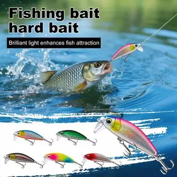 Жесткий искусственный воблер для рыбы Поддельная рыба Тонущий искусственный воблер для рыбы Поддельная рыба Поддельная рыба Поддельная рыба Поддельная рыба Плавающая поддельная рыба Поддельная рыба One Size чёрный