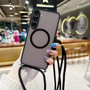 Жесткий магнитный чехол Magsafe для Samsung S24 Utlra S23 Fe S22 S21 S20 Plus A15 A25 A35 A55 A14 A24 A34 A54 A13 A23 A33 A53 A12 A22 A32 A52 For Samsung Note 20 темно-синий