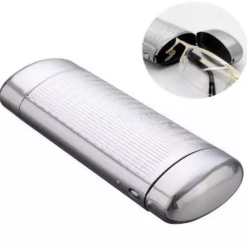 Жесткий металлический футляр для хранения очков, алюминиевый футляр для солнцезащитных очков, протектор коробок