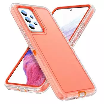 Жесткий прочный чехол для Samsung Galaxy A54 A14 5g A13 A53 A04s S23 Ultra S22 Plus двухслойные защитные чехлы for Galaxy A04S фиолетовый