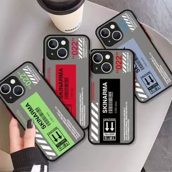 Жесткий противоударный чехол для телефона для Apple Iphone 12 Mini 7 8 Plus 6s 11 Xr 13 Pro Max Se Xs X 14 Plus 6 14 Pro Max 13, чехол с этикетками iPhone 11 Pro