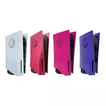 Жесткий противоударный защитный чехол для контроллера PS5, сменная панель корпуса для Playstation 5, защитная крышка лицевой панели белый