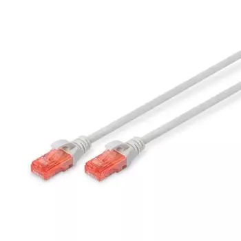 Жесткий сетевой кабель UTP 6-й категории Digitus от Assmann DK-1612-030 3 м, серый