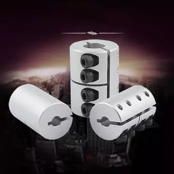 Жесткий вал муфты зажим шагового двигателя муфта подходит для гравировального станка винтовой зажим электроинструмент 3D принтеры аксессуары C