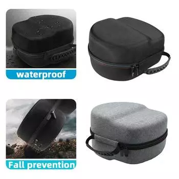 Жесткий защитный чехол для хранения гарнитуры Oculus Quest 2 VR чёрный