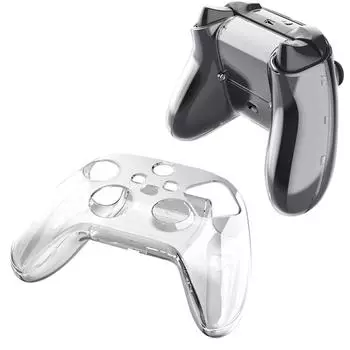 Жесткий защитный чехол для контроллера Xbox Series X/S, нескользящий прозрачный чехол для корпуса, защитный чехол Crystal для Xbox X/S чистый