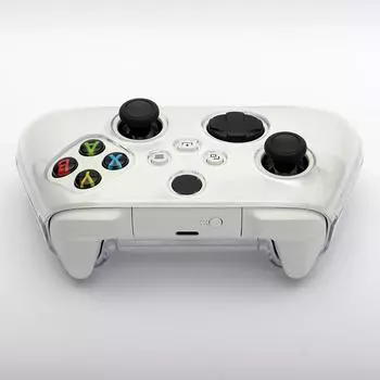 Жесткий защитный чехол для контроллера Xbox Series X/S, нескользящий прозрачный чехол для корпуса, защитный чехол для Xbox Series X/S прозрачный